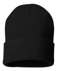 Image of Sportsman 12" Solid Cuffed Beanie - SP12