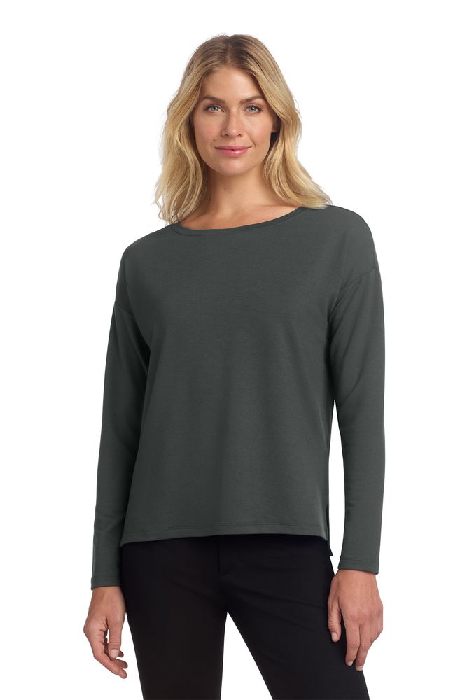 Mercer+Mettle Women's Stretch Drop Shoulder Pullover - MM3013 primary image