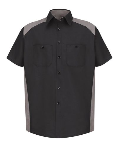 Red Kap Men's Short Sleeve Motorsports Shirt - SP28 image thumbnail