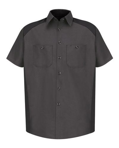 Red Kap Men's Short Sleeve Motorsports Shirt - SP28 image thumbnail
