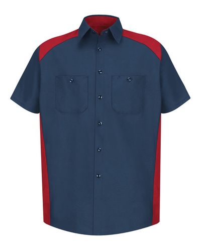 Red Kap Men's Short Sleeve Motorsports Shirt - SP28 image thumbnail