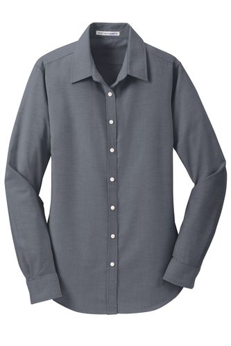 Port Authority Women's SuperPro Oxford Shirt. L658 image thumbnail