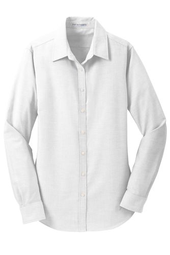 Port Authority Women's SuperPro Oxford Shirt. L658 image thumbnail