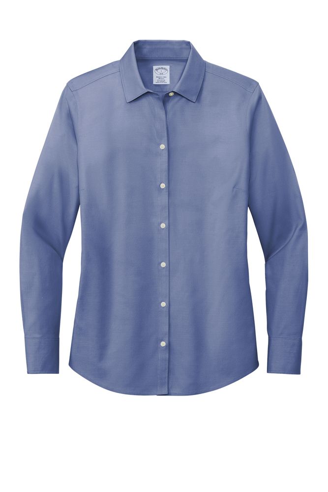 Brooks Brothers Women's Wrinkle-Free Stretch Pinpoint Shirt BB18001 primary image