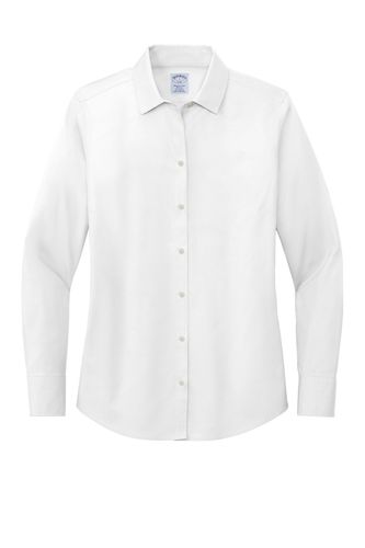Brooks Brothers Women's Wrinkle-Free Stretch Pinpoint Shirt BB18001 image thumbnail