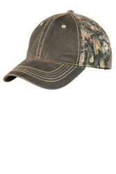 Image of Port Authority Pigment Print Camouflage Cap. C819