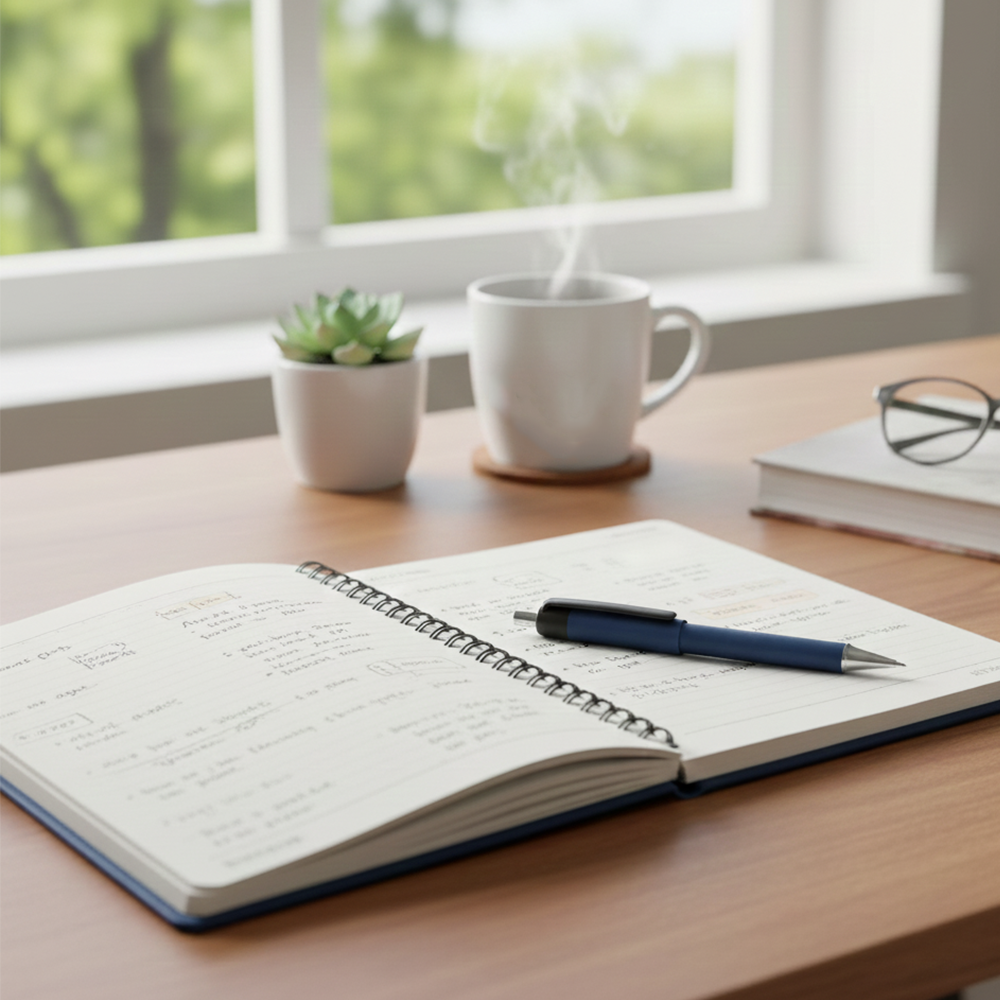 Preston Spiral Journal Pen Combo  primary image