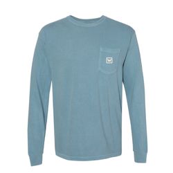 Image of Comfort Colors Long Sleeve Pocket Tee