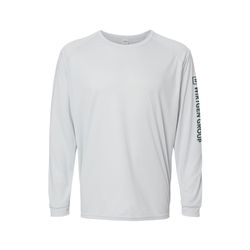 Image of Microfiber Performance Polyester Long Sleeve Tee