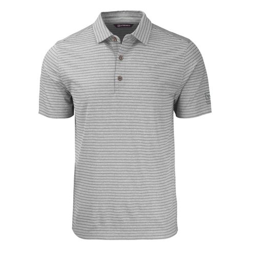 Cutter & Buck Forge Eco Heather Stripe Stretch Recycled Polo image thumbnail