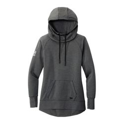 Image of New Era Ladies Tri-Blend Fleece Pullover Hoodie