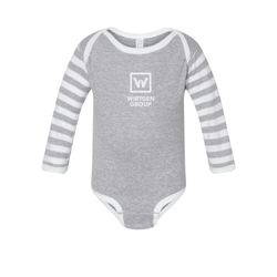 Image of Infant Long Sleeve Baby Rib Bodysuit