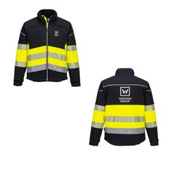 Image of Portwest Hi-Vis Class 1 Softshell Jacket