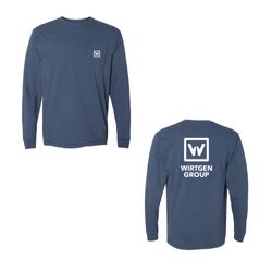 Image of Comfort Colors Long Sleeve Pocket Tee