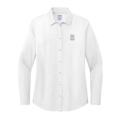 Image of Brooks Brothers Women’s Wrinkle-Free Stretch Pinpoint Shirt