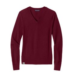 Image of Brooks Brothers Women's Washable Merino V-Neck Sweater