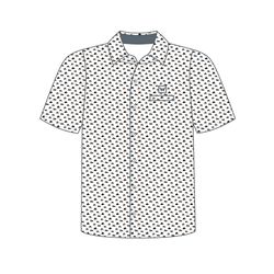 Image of Men's Custom Wirtgen Machine Print Hawaiian Shirt