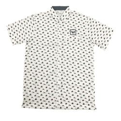 Image of Men's Custom Wirtgen Machine Print Hawaiian Shirt