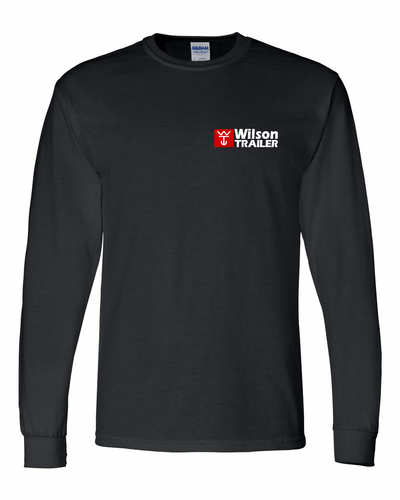 Gildan - DryBlend 50 Cotton/50 Poly Long Sleeve T-Shirt. 8400 (HEAT TRANSFER LOGO) image thumbnail Gildan - DryBlend 50 Cotton/50 Poly Long Sleeve T-Shirt. 8400 (HEAT TRANSFER LOGO) image thumbnail