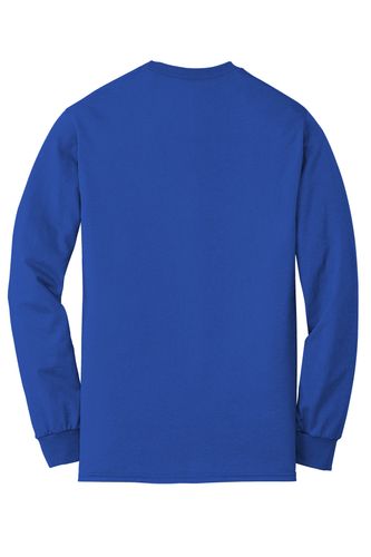 Gildan - DryBlend 50 Cotton/50 Poly Long Sleeve T-Shirt. 8400 (HEAT TRANSFER LOGO) image thumbnail Gildan - DryBlend 50 Cotton/50 Poly Long Sleeve T-Shirt. 8400 (HEAT TRANSFER LOGO) image thumbnail