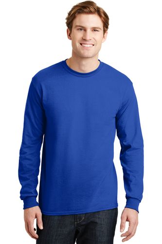 Gildan - DryBlend 50 Cotton/50 Poly Long Sleeve T-Shirt. 8400 (HEAT TRANSFER LOGO) image thumbnail Gildan - DryBlend 50 Cotton/50 Poly Long Sleeve T-Shirt. 8400 (HEAT TRANSFER LOGO) image thumbnail