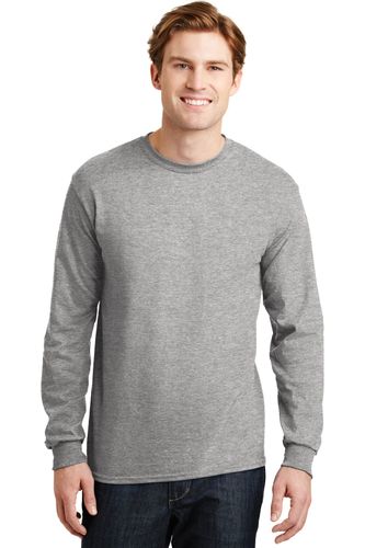 Gildan - DryBlend 50 Cotton/50 Poly Long Sleeve T-Shirt. 8400 (HEAT TRANSFER LOGO) image thumbnail Gildan - DryBlend 50 Cotton/50 Poly Long Sleeve T-Shirt. 8400 (HEAT TRANSFER LOGO) image thumbnail