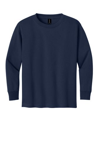 Gildan Youth Heavy Cotton 100% Cotton Long Sleeve T-Shirt. 5400B image thumbnail