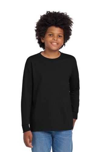 Gildan Youth Heavy Cotton 100% Cotton Long Sleeve T-Shirt. 5400B image thumbnail