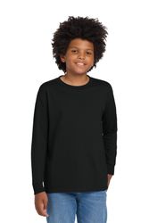 Image of Gildan Youth Heavy Cotton 100% Cotton Long Sleeve T-Shirt. 5400B