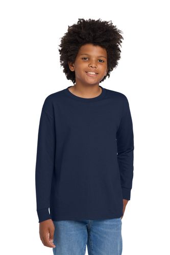 Gildan Youth Heavy Cotton 100% Cotton Long Sleeve T-Shirt. 5400B image thumbnail
