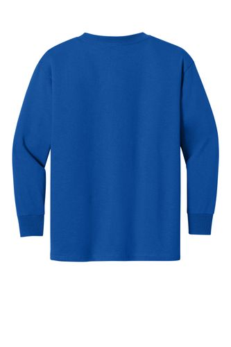 Gildan Youth Heavy Cotton 100% Cotton Long Sleeve T-Shirt. 5400B image thumbnail
