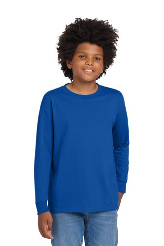 Gildan Youth Heavy Cotton 100% Cotton Long Sleeve T-Shirt. 5400B image thumbnail