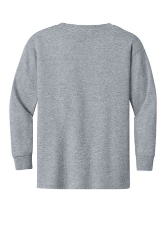 Gildan Youth Heavy Cotton 100% Cotton Long Sleeve T-Shirt. 5400B image thumbnail