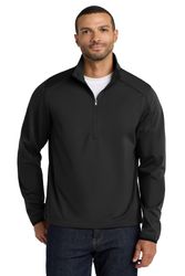 Image of Port Authority Active 1/2-Zip Soft Shell Jacket. J716