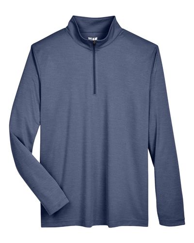 Men's Zone Sonic Heather Performance Quarter-Zip Pullover - TT31H image thumbnail Men's Zone Sonic Heather Performance Quarter-Zip Pullover - TT31H image thumbnail