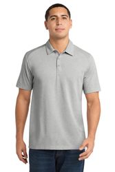 Image of Sport-Tek PosiCharge Tri-Blend Wicking Polo. ST405