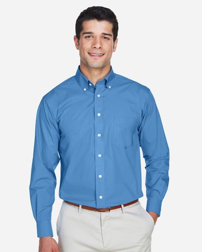 Men's Tall Crown Collection® Broadcloth Woven Dress Shirt - D620T image thumbnail Men's Tall Crown Collection® Broadcloth Woven Dress Shirt - D620T image thumbnail