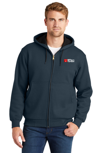 CornerStone - Heavyweight Full-Zip Hooded Sweatshirt with Thermal Lining. CS620 image thumbnail CornerStone - Heavyweight Full-Zip Hooded Sweatshirt with Thermal Lining. CS620 image thumbnail
