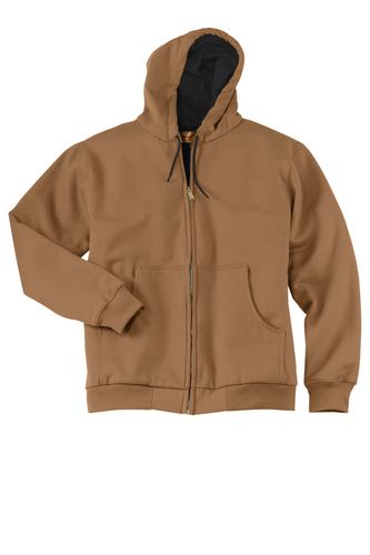 CornerStone - Heavyweight Full-Zip Hooded Sweatshirt with Thermal Lining. CS620 image thumbnail CornerStone - Heavyweight Full-Zip Hooded Sweatshirt with Thermal Lining. CS620 image thumbnail