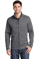 Image of Port Authority Digi Stripe Fleece Jacket. F231