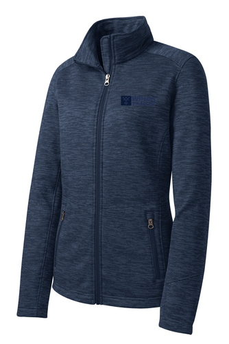 Port Authority Women's Digi Stripe Fleece Jacket. L231 (TONAL LOGO) image thumbnail Port Authority Women's Digi Stripe Fleece Jacket. L231 (TONAL LOGO) image thumbnail