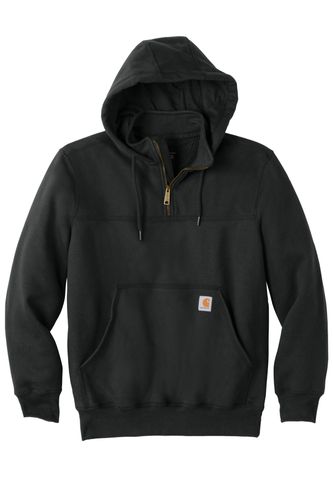 Carhartt Rain Defender Paxton Heavyweight Hooded Zip Mock Sweatshirt image thumbnail