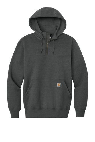 Carhartt Rain Defender Paxton Heavyweight Hooded Zip Mock Sweatshirt image thumbnail
