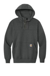 Image of Carhartt Rain Defender Paxton Heavyweight Hooded Zip Mock Sweatshirt