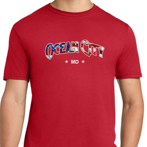 City Arc American Flag T-Shirt image thumbnail