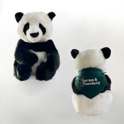 Image of Stuffed Panda with Bandana