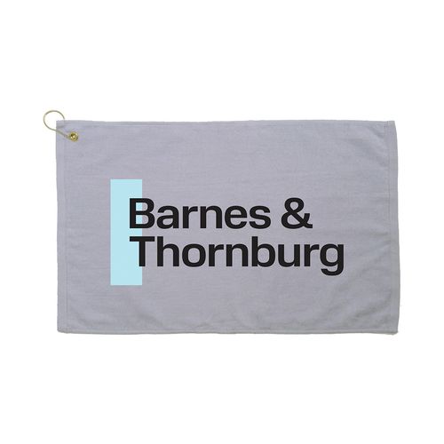 Terry Velour Golf Towel image thumbnail
