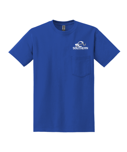 Southern Contracting 50/50 Poly Blend Gildan Pocket Tee image thumbnail