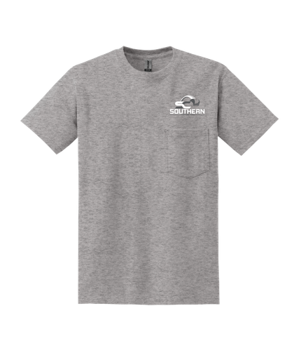 Southern Contracting 50/50 Poly Blend Gildan Pocket Tee image thumbnail
