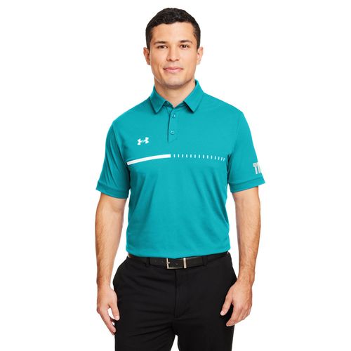 Under Armour Men's Title Polo-Teal image thumbnail